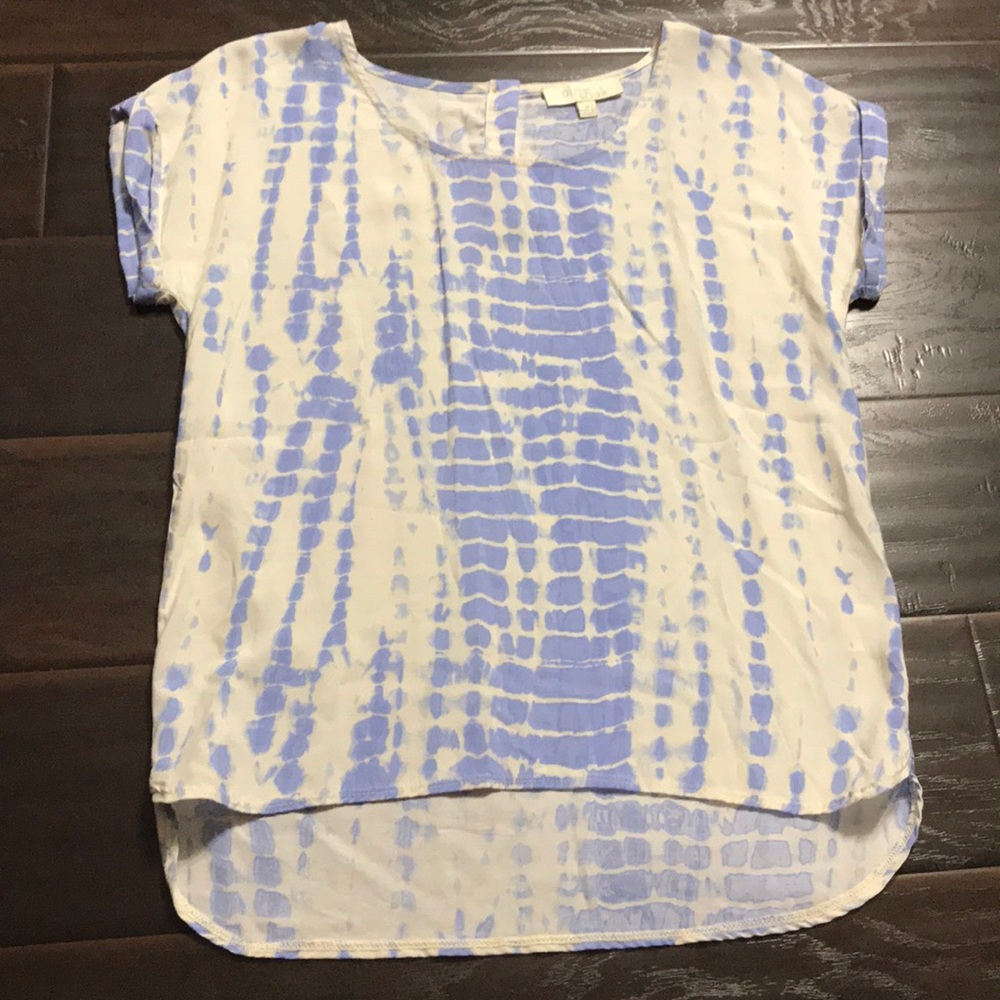 Olive & Oak Tie Dye Top sz M